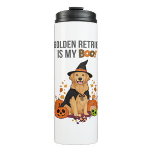 Golden Retriever Halloween Dog  My Golden Retrieve Thermal Tumbler