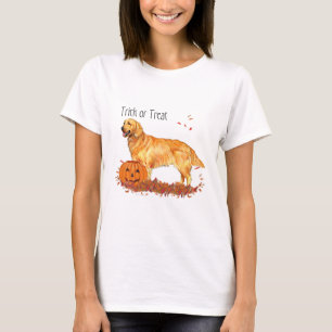 Golden Retriever Halloween T-Shirt