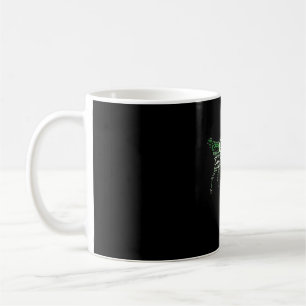 Golden Retriever Halloween Typography Coffee Mug