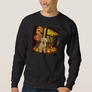 Golden Retriever Halloween Unisex Sweatshirt