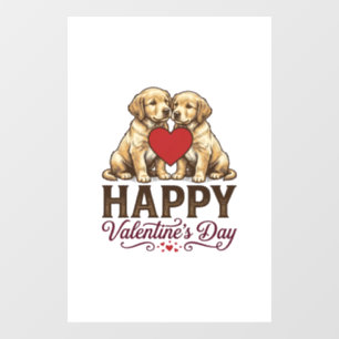 Golden Retriever Happy Valentine’s Day