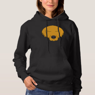 Golden Retriever Head Hoodie