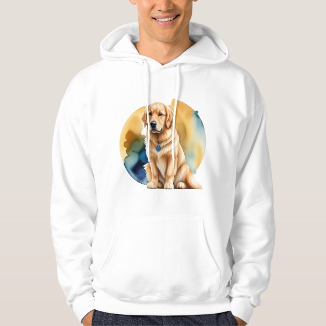 Golden retriever hoodie (Front)