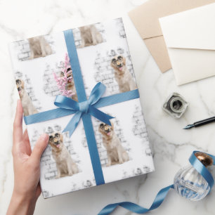 Golden Retriever Humour Wrapping Paper