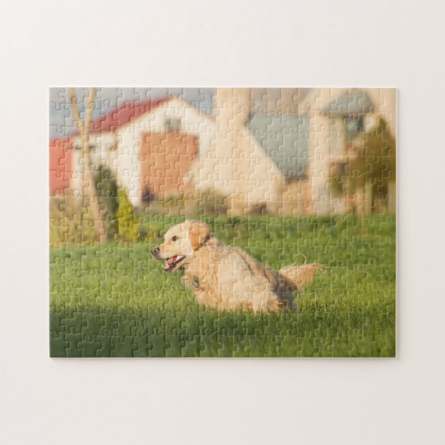 Golden Retriever Jig Saw Puzzle (Horizontal)