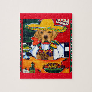 GOLDEN RETRIEVER JIGSAW PUZZLE