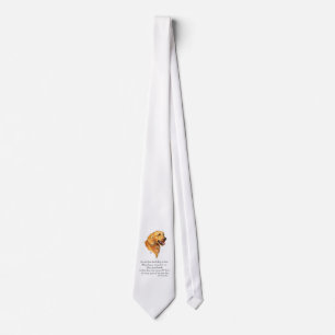 Golden Retriever Keepsake Tie