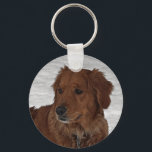 Golden Retriever Key Ring<br><div class="desc">Golden Retriever</div>