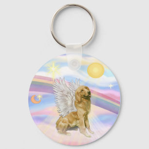 Golden Retriever Key Ring
