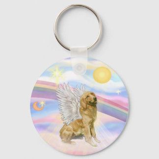 Golden Retriever Key Ring