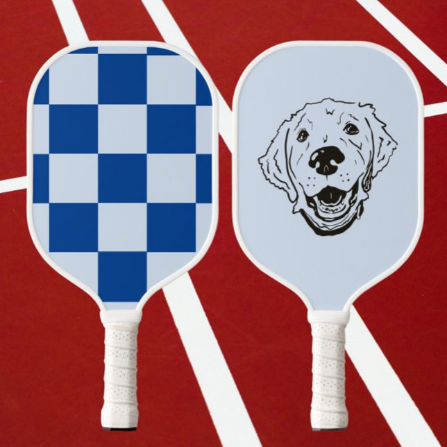 Golden Retriever Labrador Dog Pickle Ball Paddle  (Creator Uploaded)