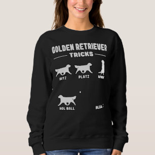 Golden Retriever Labrador Dog Tricks Sweatshirt