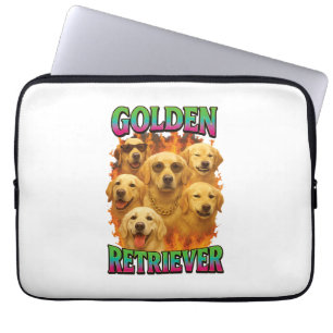 Golden Retriever Laptop Sleeve