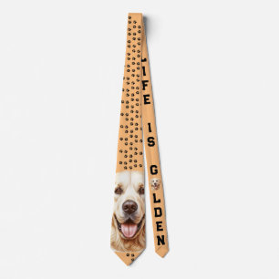 Golden Retriever 'Life is Golden' Dog Socks Tie
