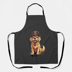 Golden Retriever Lover Dog Golden Retrievers Top H Apron