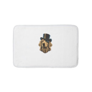 Golden Retriever Lover Dog Golden Retrievers Top H Bath Mat