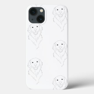 Golden retriever lover phone case