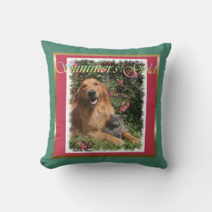 Golden Retriever Lovers Art Gifts Cushion