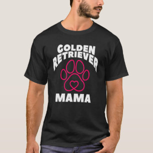 Golden Retriever Mama Animal Dog T-Shirt