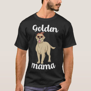 Golden Retriever Mama Labrador Mum Women Mothers D T-Shirt