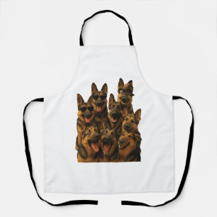 Golden Retriever 'Merica Sunglasses Apron