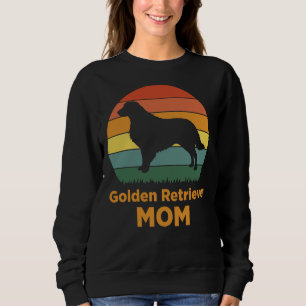 Golden Retriever Mom Colored Sweatshirt