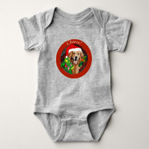 Golden Retriever Mom Cute Dog Breed Baby Bodysuit