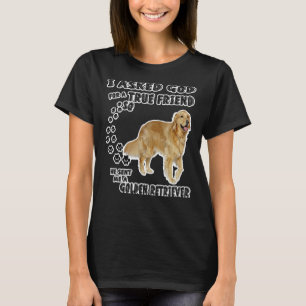 Golden Retriever Mom Dad Costume Cute T-Shirt