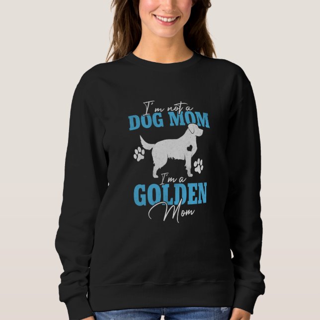 Golden Retriever Mom Dog  for Women Mother's Day Sweatshirt (Front)