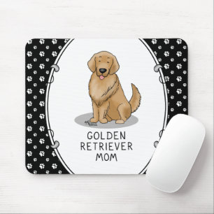 Golden Retriever Mom - Dog Mom Mouse Pad