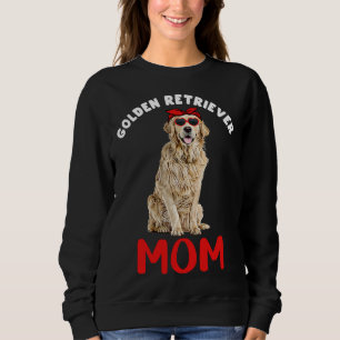 Golden Retriever Mom Mama Dog Sweatshirt