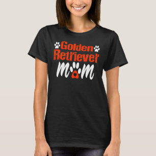 Golden Retriever Mom Mother Day Dog Mama T-Shirt