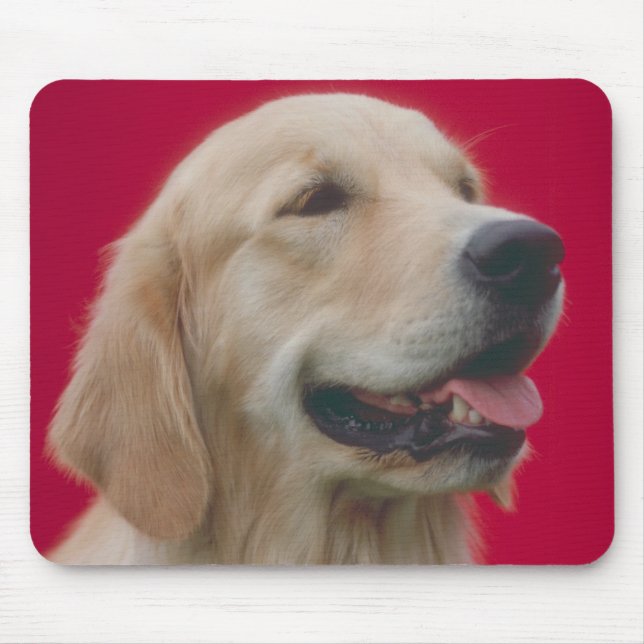 Golden Retriever Mouse Pad (Front)