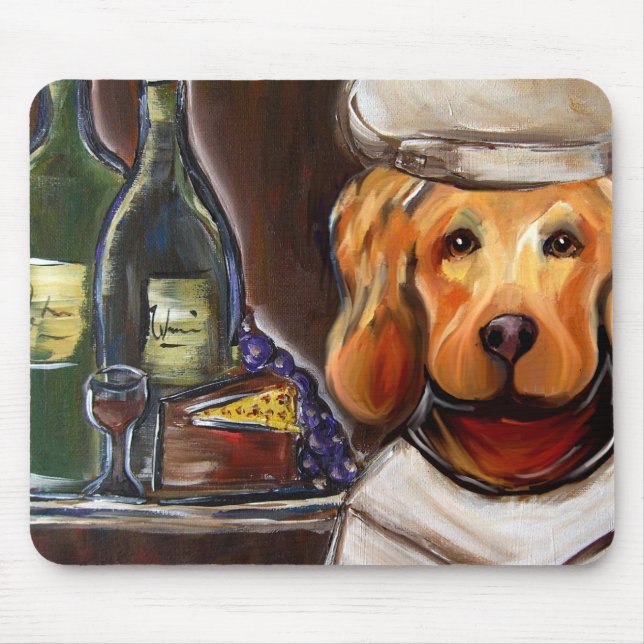 GOLDEN RETRIEVER MOUSE PAD (Front)