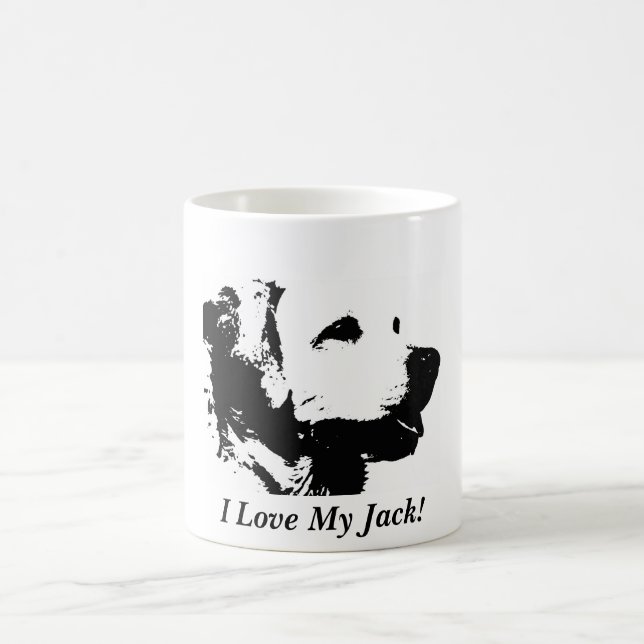 Golden Retriever Mug Customisable Text (Center)