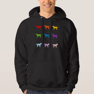Golden Retriever Multi Color Hoodie