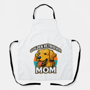 Golden Retriever Mum � Cute Dog Lover Design Apron