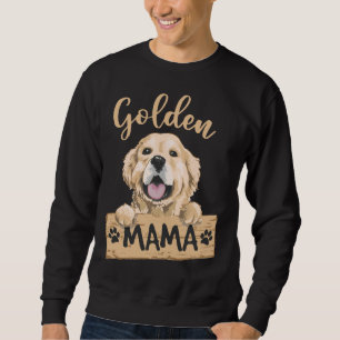 Golden Retriever Mum Cute Dog Mum Sweatshirt