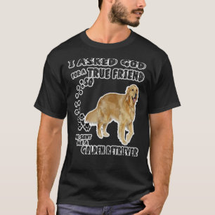 Golden Retriever Mum Dad Costume Cute T-Shirt