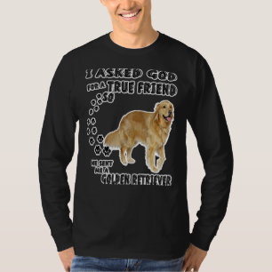 Golden Retriever Mum Dad Costume Cute T-Shirt
