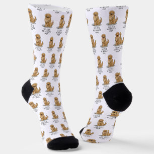 Golden Retriever Mum - Dog Mum Socks
