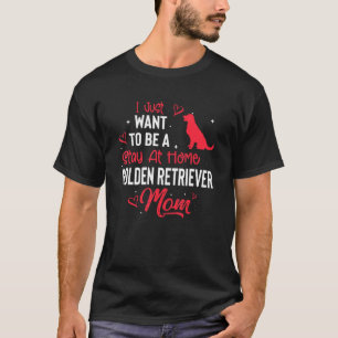 Golden Retriever   Mum Dog Owner T-Shirt