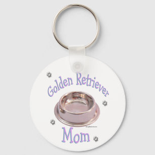 Golden Retriever Mum Keychain