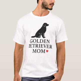 Golden Retriever Mum Proud Dog Parent T-Shirt