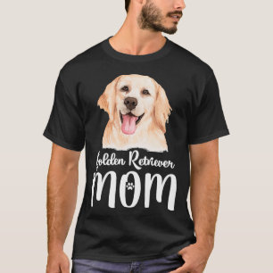 Golden Retriever Mum Puppy Women's Dog Lover T-Shirt