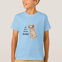 Golden Retriever My Best Friend Custom Name 