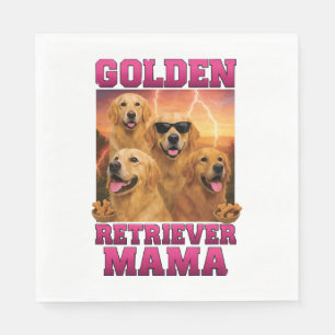 Golden Retriever Napkin