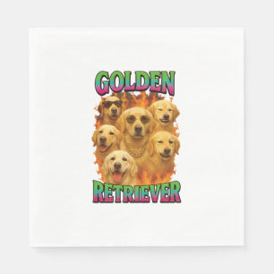 Golden Retriever Napkin
