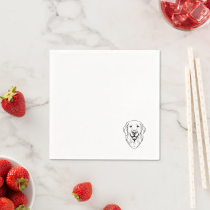 Golden Retriever Napkin