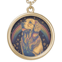 Golden Retriever Necklace 